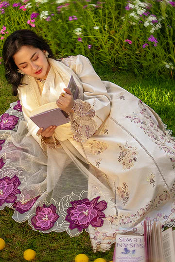 Rang Rasiya Luxury Eid Collection Hania 3 Piece Suit