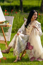 Rang Rasiya Luxury Eid Collection Hania 3 Piece Suit