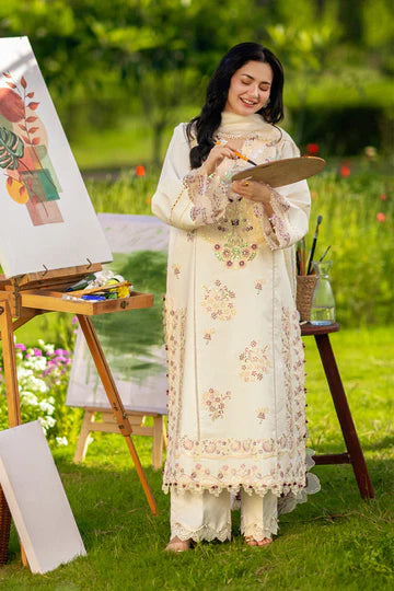 Rang Rasiya Luxury Eid Collection Hania 3 Piece Suit