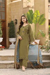 KHAS MIRHA SUMMER LAWN UNSTITCHED 3PC SUIT KSE-2456