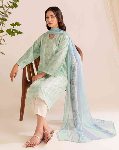 BAYARI embroidered Lawn