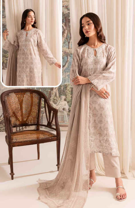 BAYARI embroidered Lawn