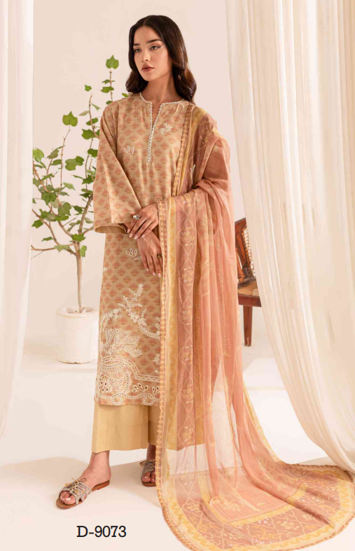 BAYARI embroidered Lawn