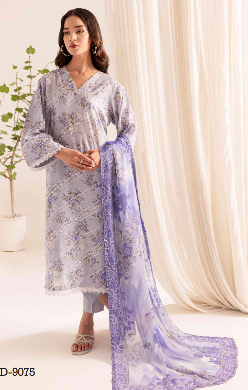 BAYARI embroidered Lawn