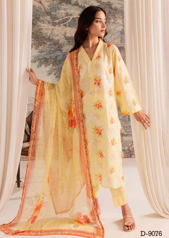 BAYARI embroidered Lawn