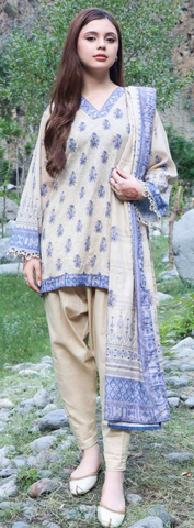 SUFIYA chikankari Lawn