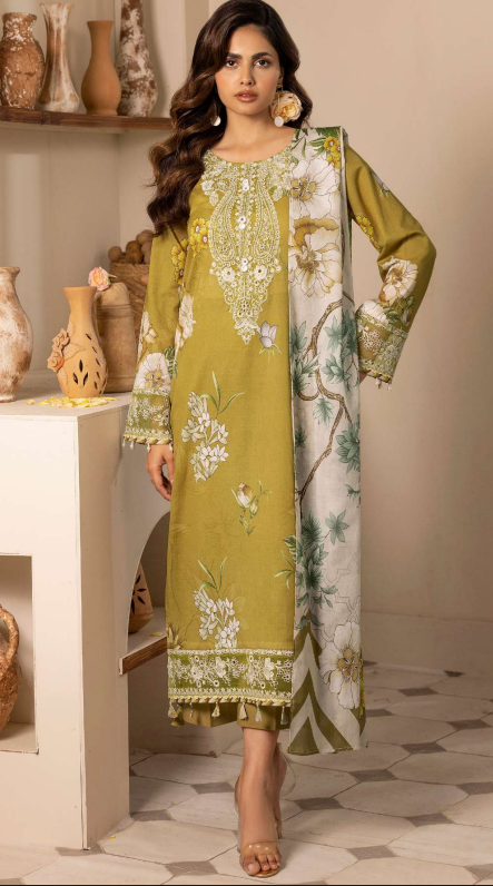 DIGITAL PRINTED EMBROIDERED LAWN COLLECTION