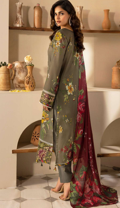 DIGITAL PRINTED EMBROIDERED LAWN COLLECTION