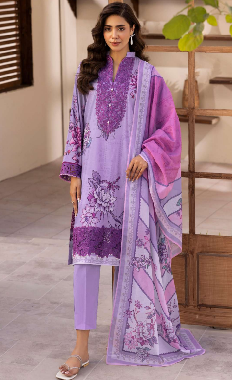 DIGITAL PRINTED EMBROIDERED LAWN COLLECTION