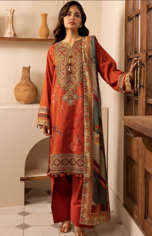 DIGITAL PRINTED EMBROIDERED LAWN COLLECTION