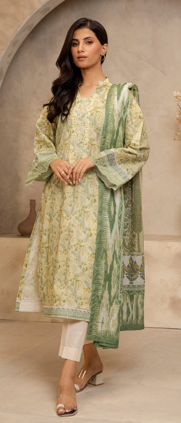 ZELLBURY UNSTITCHED LAWN'25 COLLECTION