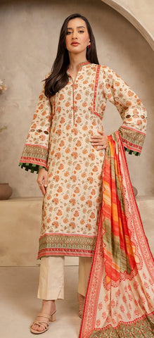 ZELLBURY UNSTITCHED LAWN'25 COLLECTION