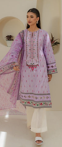 ZELLBURY UNSTITCHED LAWN'25 COLLECTION