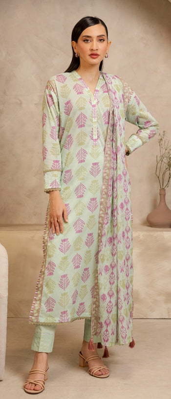 ZELLBURY UNSTITCHED LAWN'25 COLLECTION