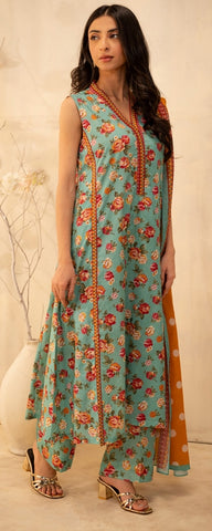 ZELLBURY UNSTITCHED LAWN'25 COLLECTION