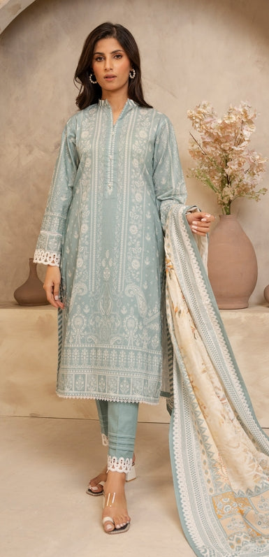 ZELLBURY UNSTITCHED LAWN'25 COLLECTION