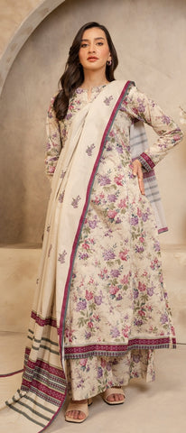 ZELLBURY UNSTITCHED LAWN'25 COLLECTION