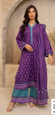 ZELLBURY UNSTITCHED LAWN'25 COLLECTION