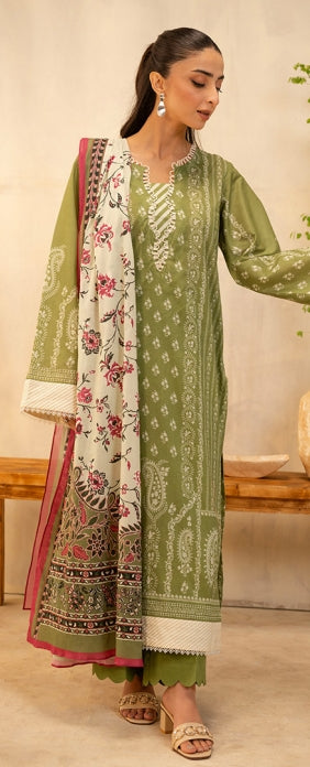 ZELLBURY UNSTITCHED LAWN'25 COLLECTION