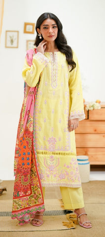 ZELLBURY UNSTITCHED LAWN'25 COLLECTION