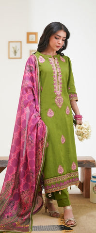 ZELLBURY UNSTITCHED LAWN'25 COLLECTION