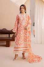 Rashid Tex Savoy Premium Embroidered Lawn – 3732 – Unstitched 3 Piece