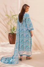 Rashid Tex Savoy Premium Embroidered Lawn – 3733 – Unstitched 3 Piece