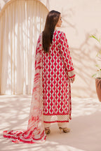 Rashid Tex Savoy Premium Embroidered Lawn – 3735 – Unstitched 3 Piece