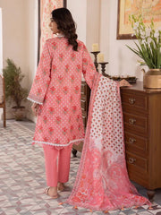 Zellbury Summer Lawn Unstitched Shirt Dupatta 2pc Suit WUS24X21001