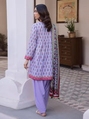 Zellbury Summer Lawn Unstitched Shirt Dupatta 2pc Suit WUS24X21003