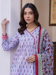 Zellbury Summer Lawn Unstitched Shirt Dupatta 2pc Suit WUS24X21003