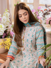 Zellbury Summer Lawn Unstitched Shirt Dupatta 2pc Suit WUS24X21008