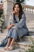 Embroidered Shirt Shalwar Dupatta - 4119 | Zellbury | WUS26E34119