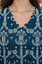 Embroidered Shirt Shalwar Dupatta - 4126