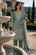 Embroidered Shirt Shalwar Dupatta - 4134