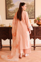 Rashid Tex 3 Piece Premium Embroidered Lawn 510 - White For Summer