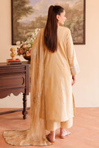 Rashid Tex 3 Piece Premium Embroidered Lawn 504 - White For Summer