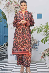 Zoella Allover Printed Lawn Unstitched 2pc Suit-ZLSAP-0010