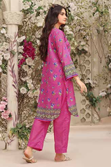 Zoella Allover Printed Lawn Unstitched 2pc Suit-ZLSAP-0018