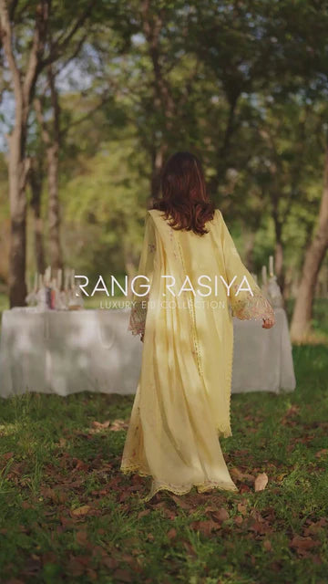 Rang Rasiya Luxury Eid Collection MYSHA 3 Piece Suit