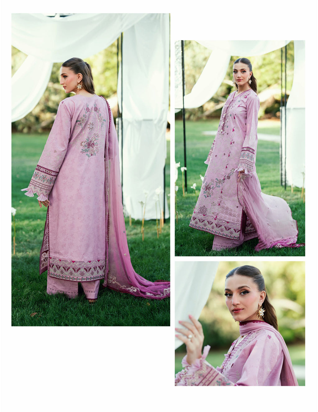 Florent Eid Edit ’26 Festive Lawn 3 Piece Suit