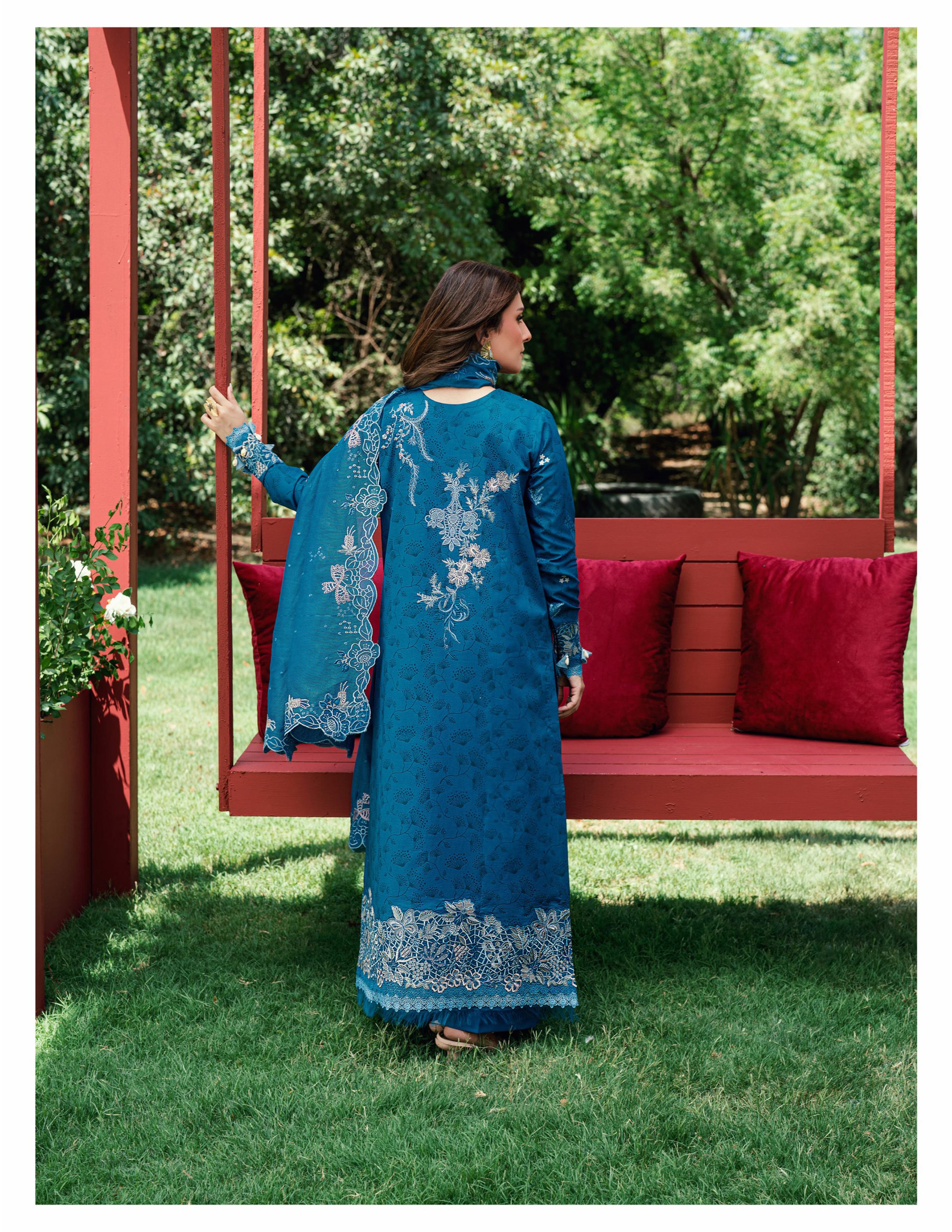 Florent Eid Edit ’26 Festive Lawn 3 Piece Suit