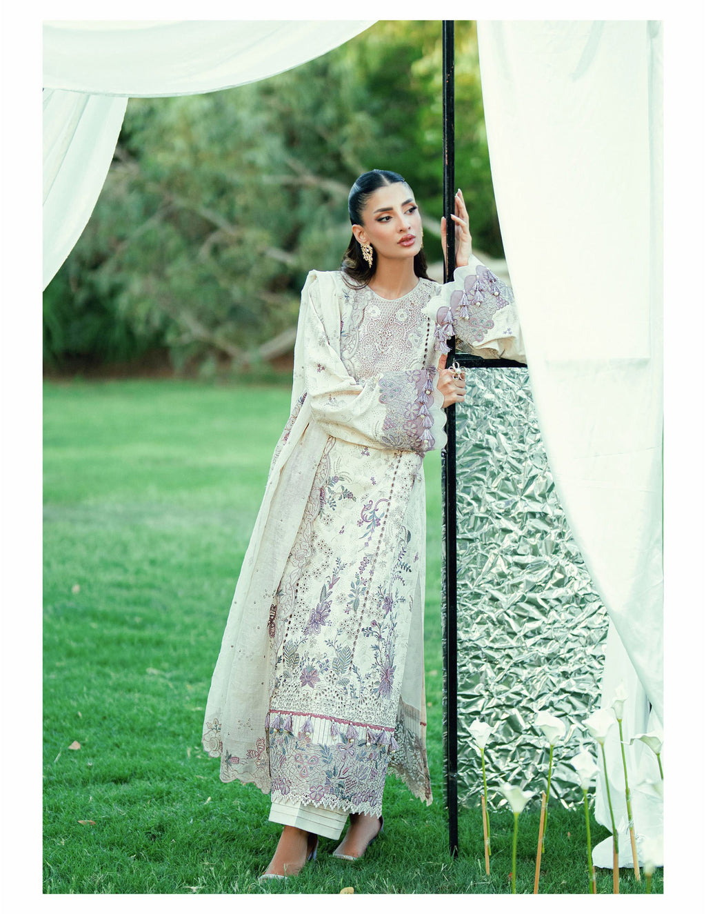 Florent Eid Edit ’26 Festive Lawn 3 Piece Suit