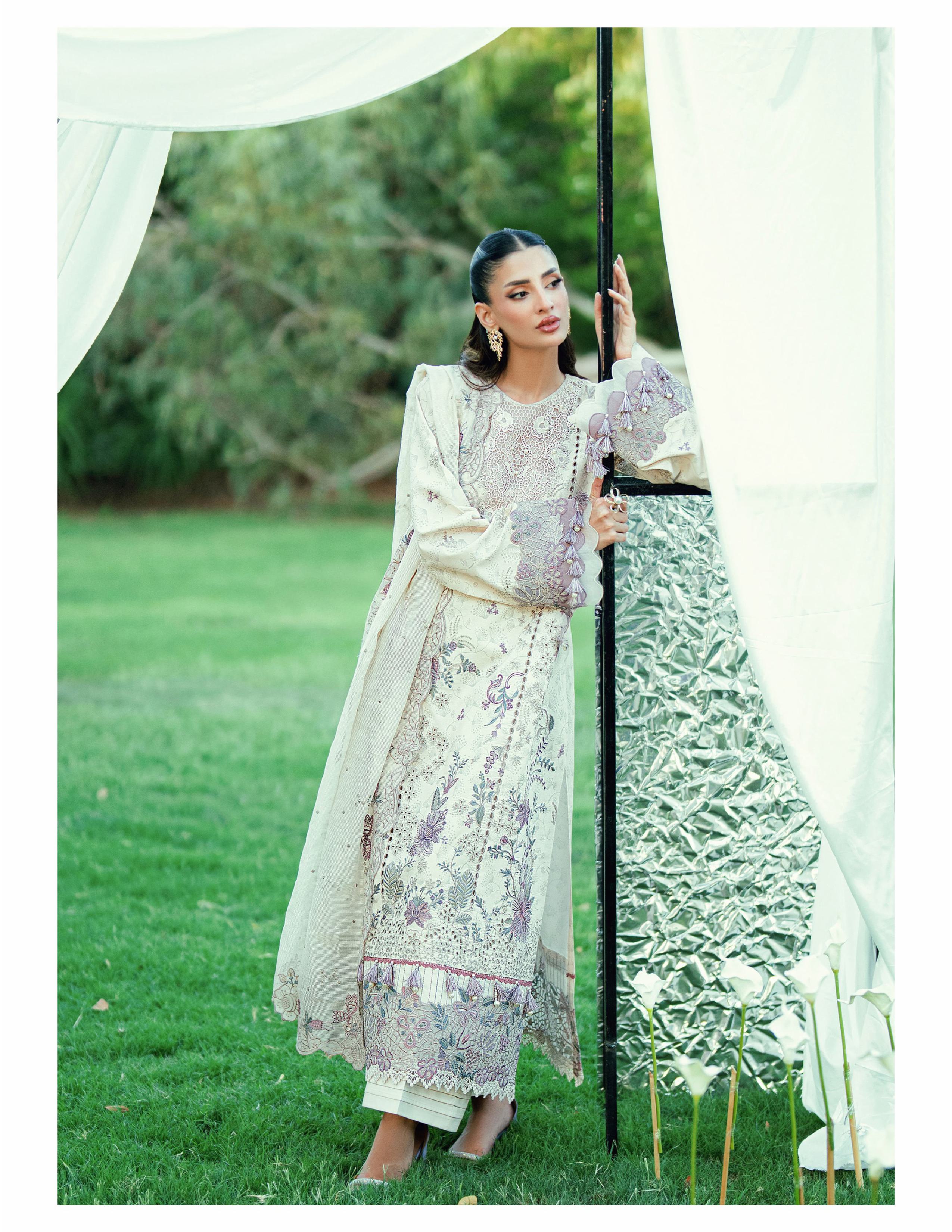 Florent Eid Edit ’26 Festive Lawn 3 Piece Suit