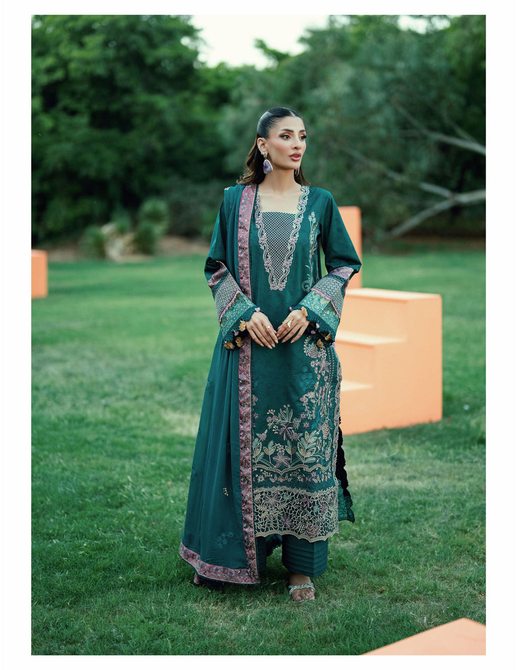 Florent Eid Edit ’26 Festive Lawn 3 Piece Suit