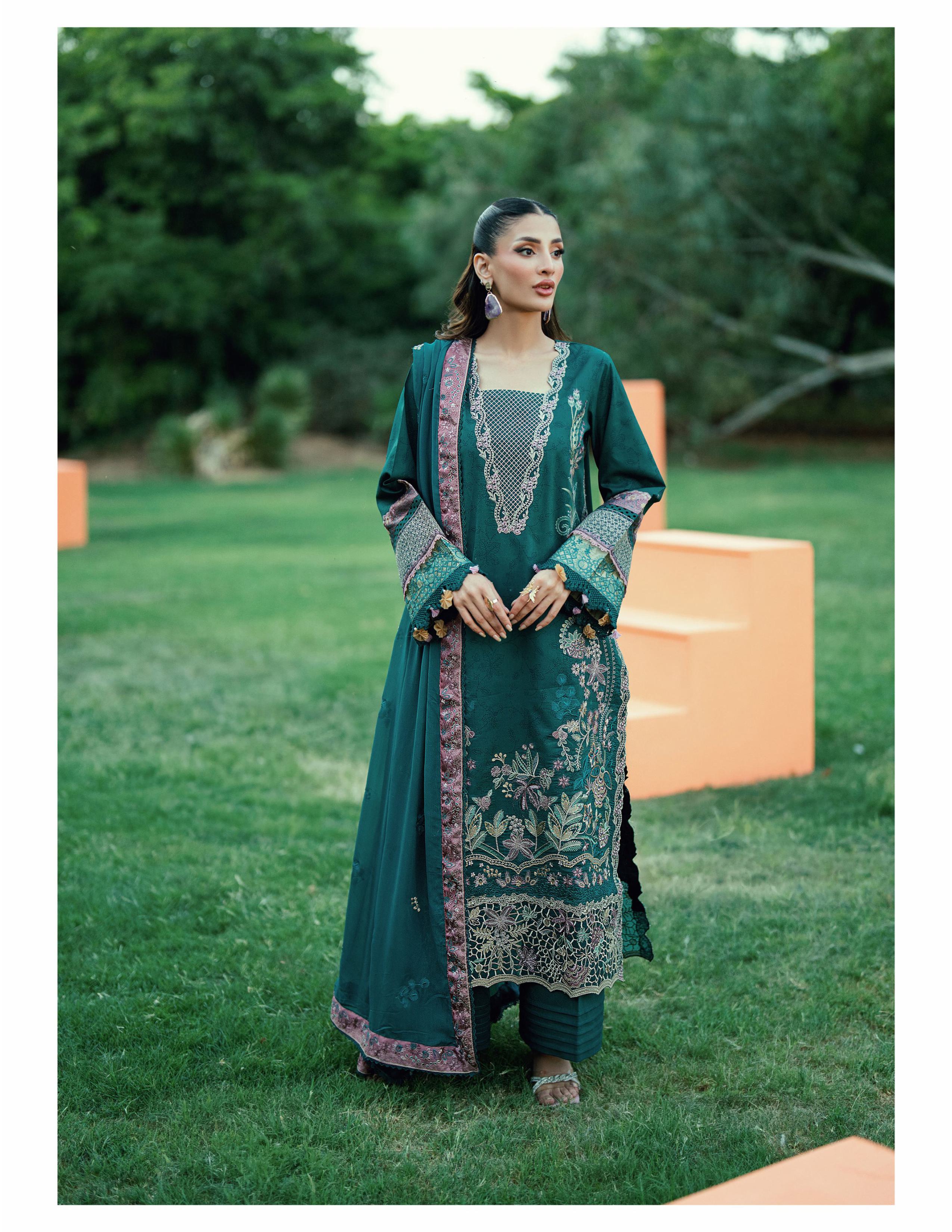 Florent Eid Edit ’26 Festive Lawn 3 Piece Suit