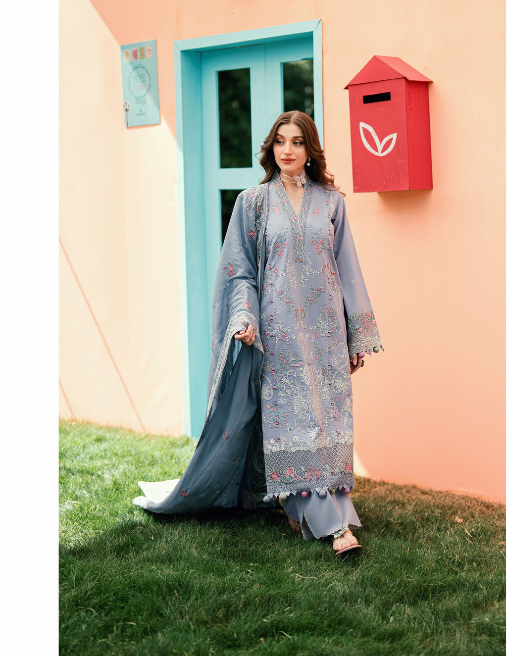 Florent Eid Edit ’26 Festive Lawn 3 Piece Suit