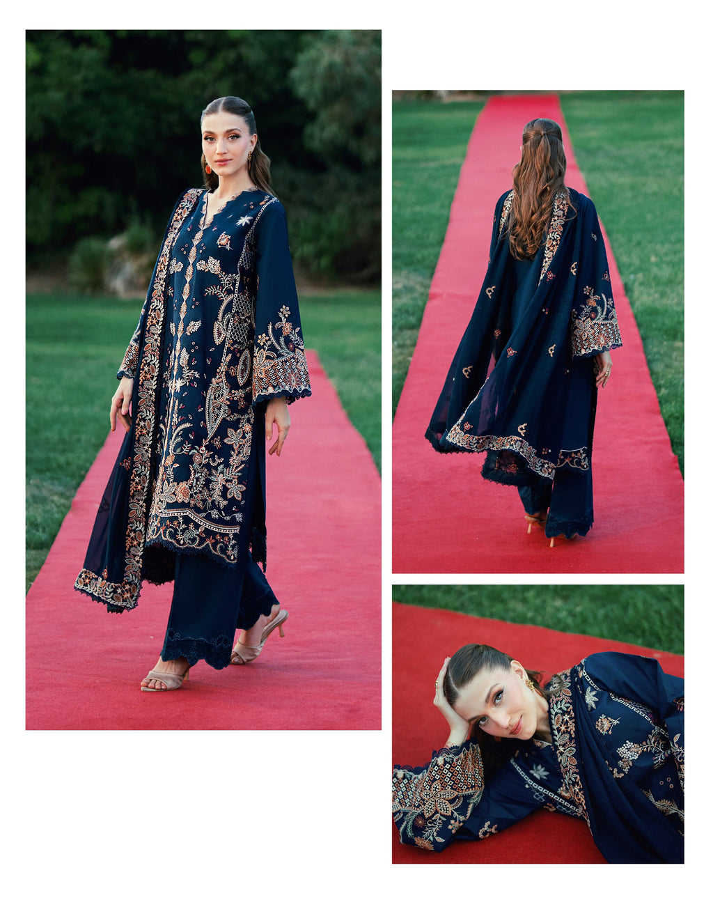 Florent Eid Edit ’26 Festive Lawn 3 Piece Suit