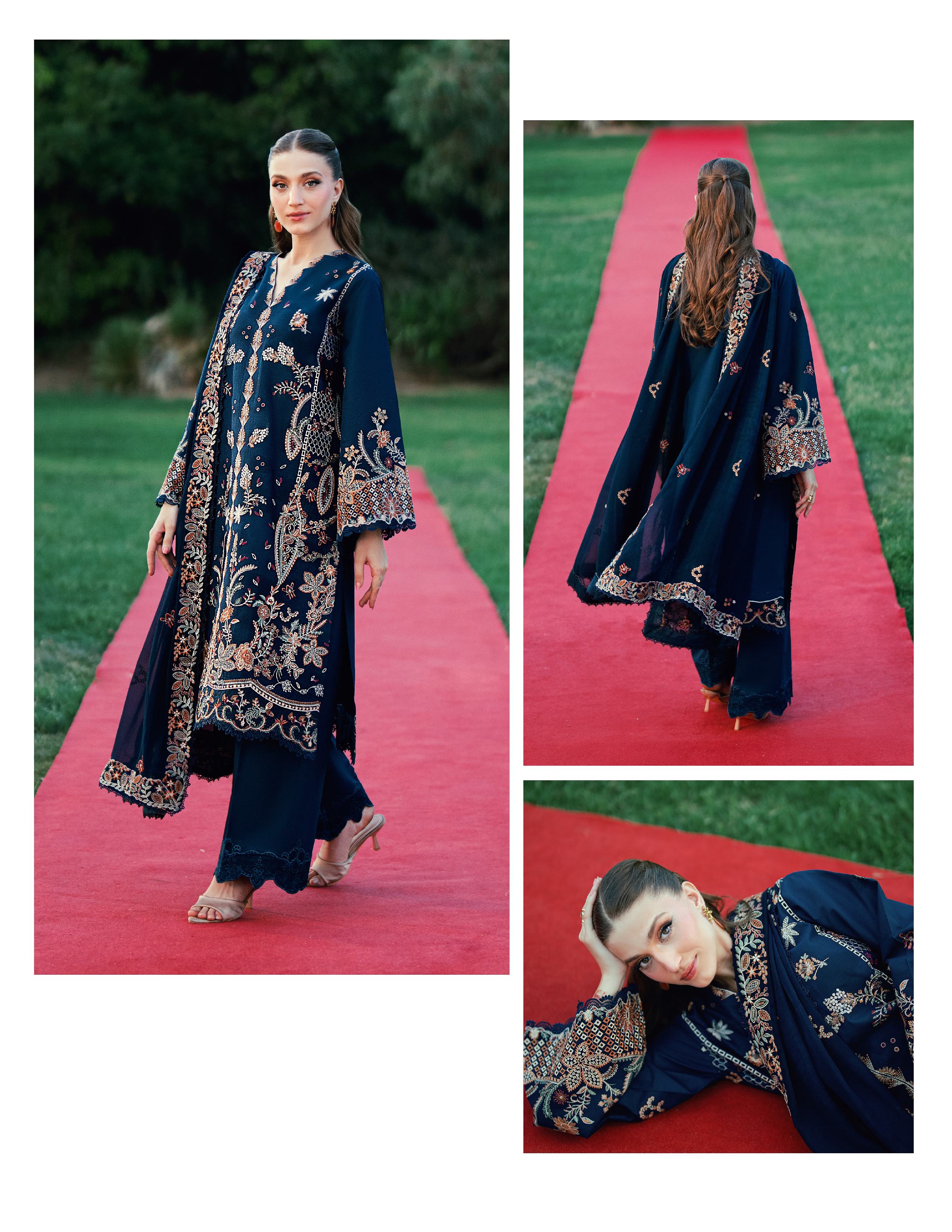 Florent Eid Edit ’26 Festive Lawn 3 Piece Suit