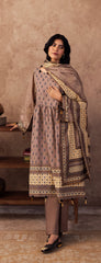 Digital Printed Khaddar Shirt Digital Printed Khaddar Dupatta Dyed Khaddar Trouser